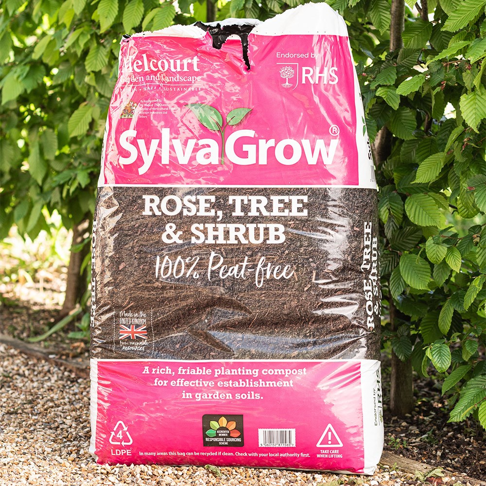 Melcourt RHS Sylvagrow rose, tree & shrub compost