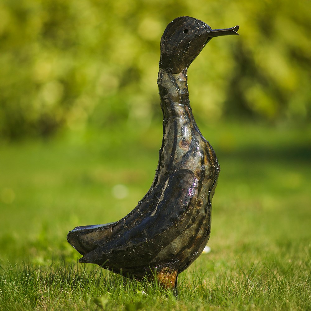 Brown runner duck ornament
