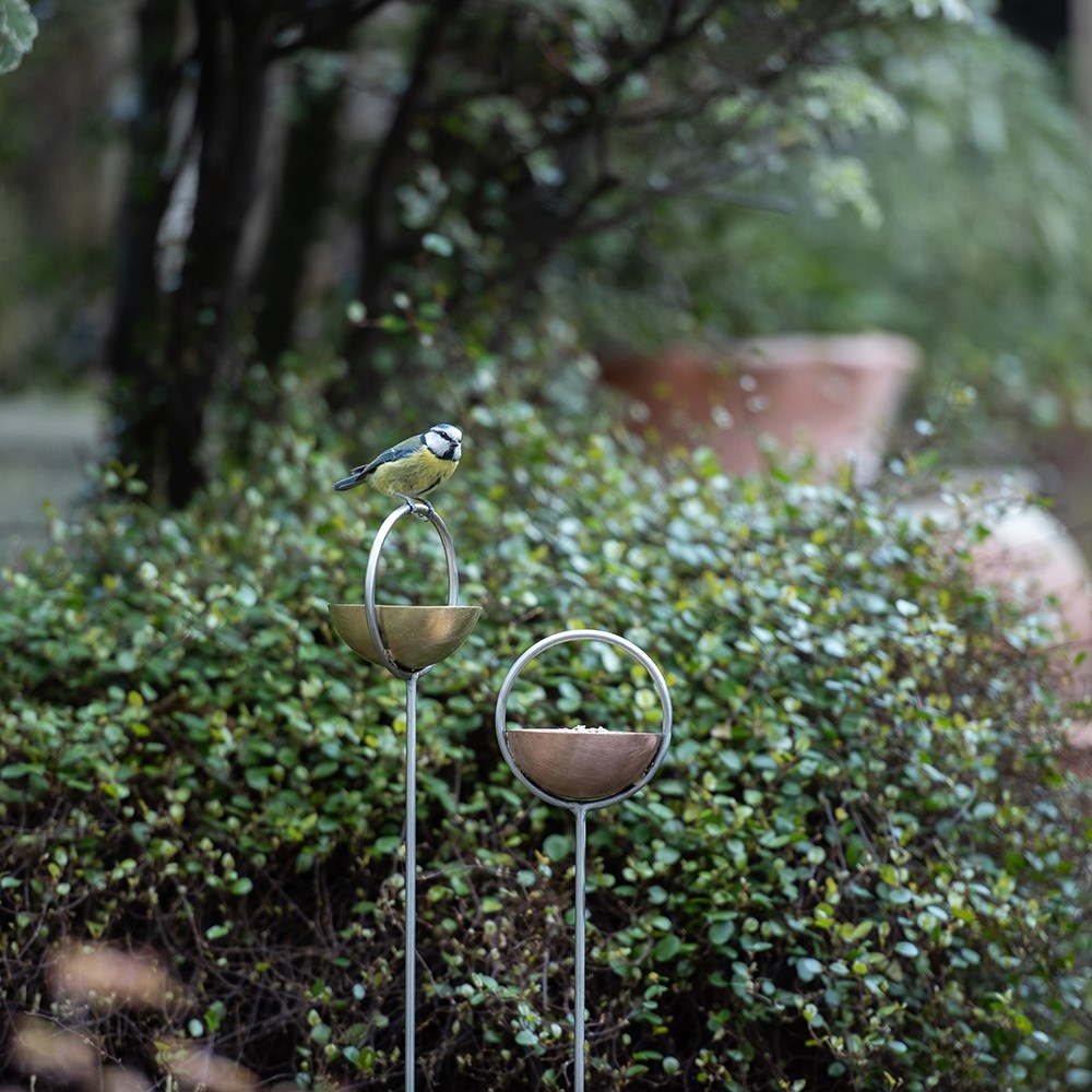 Ring bowl stake - brushed copper