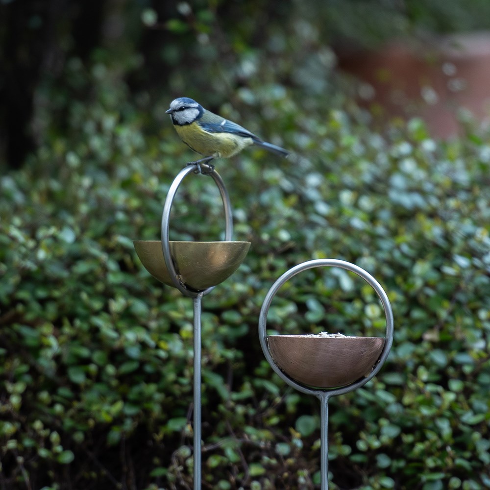 Ring bowl stake - brushed copper