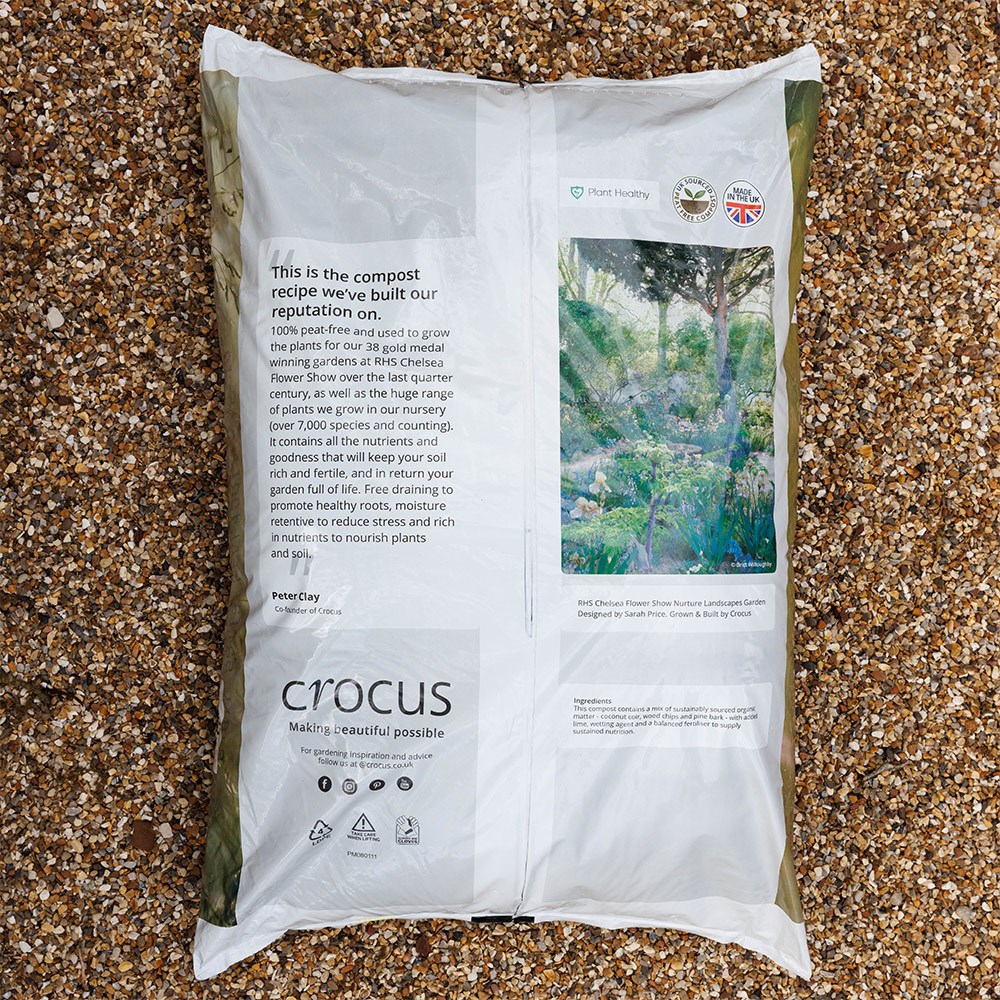 Crocus peat-free all-purpose compost