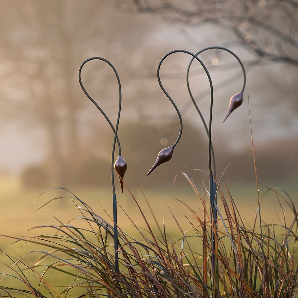 Allium bud stake