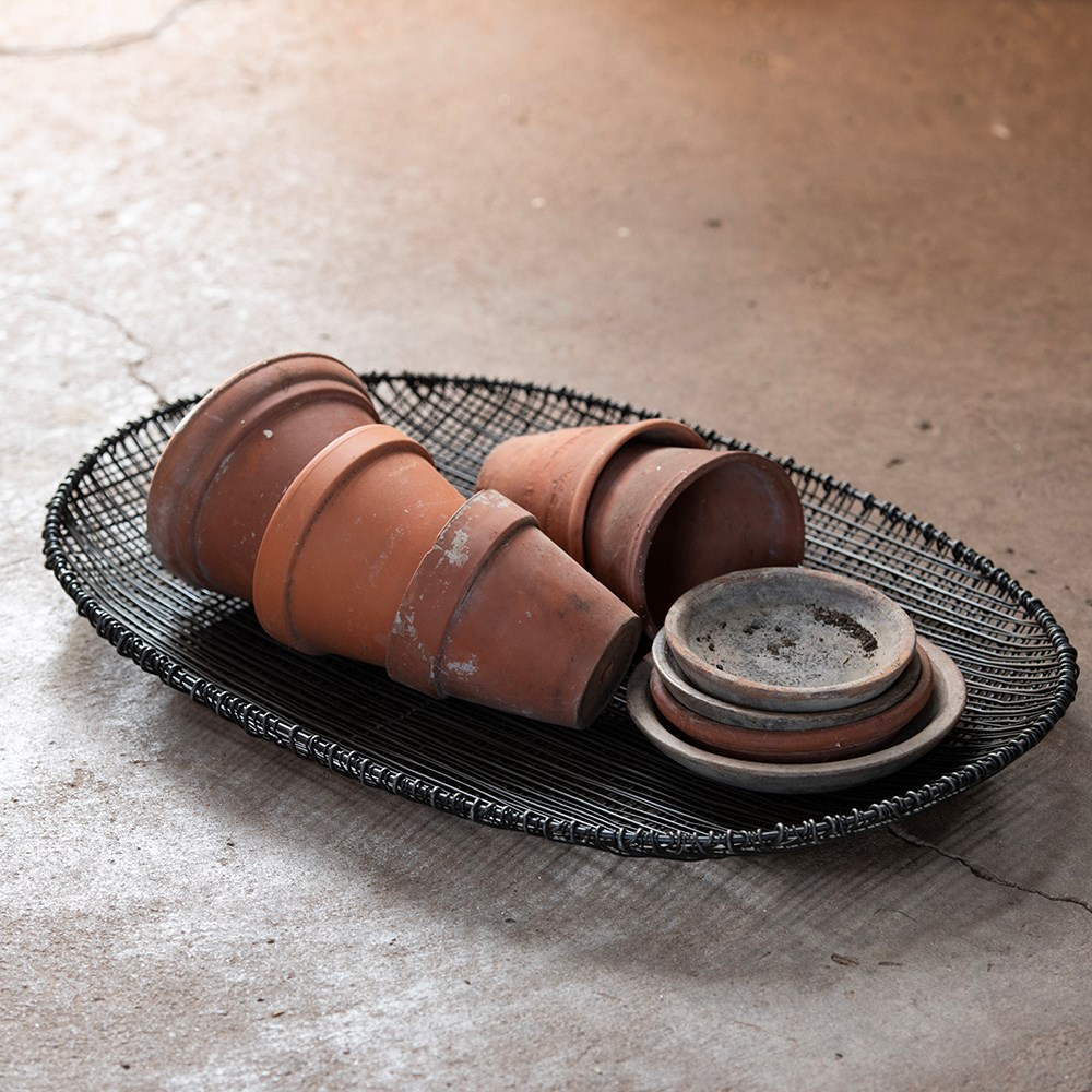 Woven platter