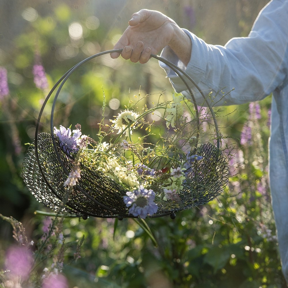Sweet pea trug
