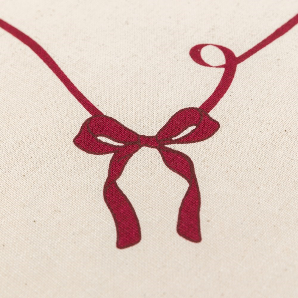 Bow design table cloth