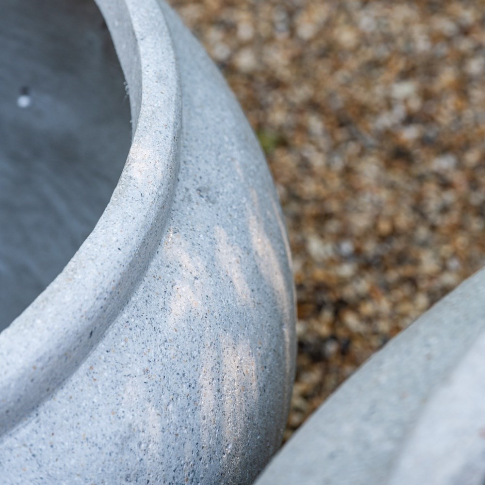Vase planter - light grey