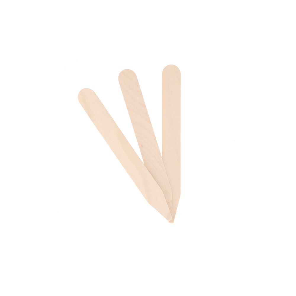 Wooden plant labels pack of 40 - 15cm 