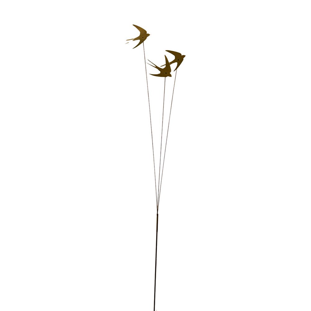 Flying swallow cluster stake