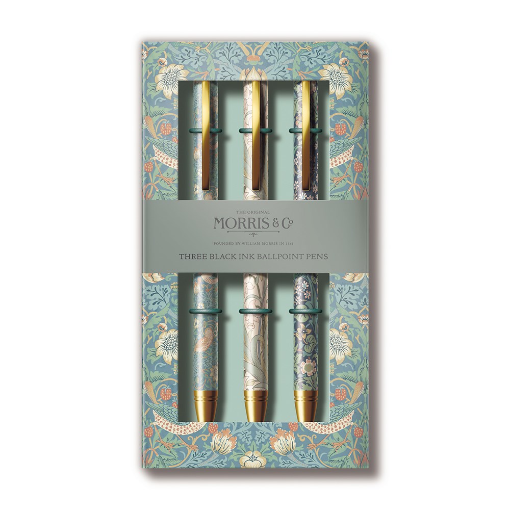 William Morris 3 pen set