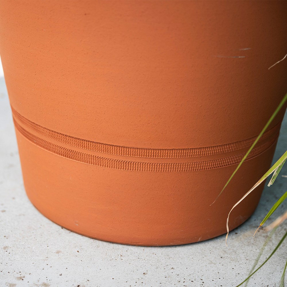 Terracotta tree pot