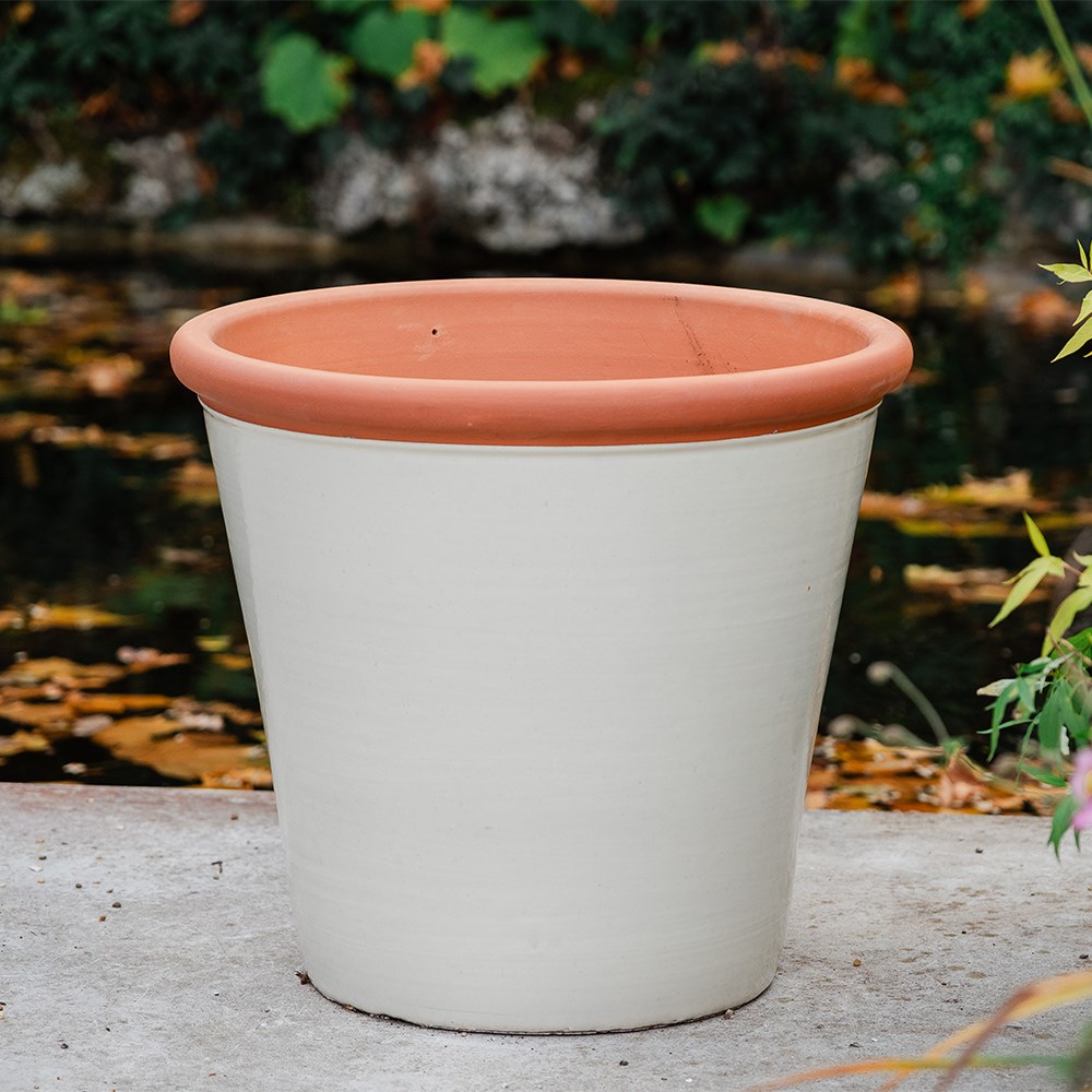 Ivory tree pot