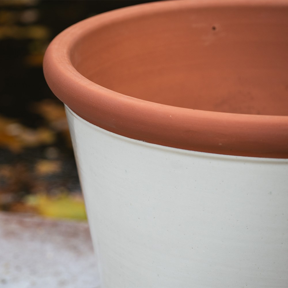Ivory tree pot
