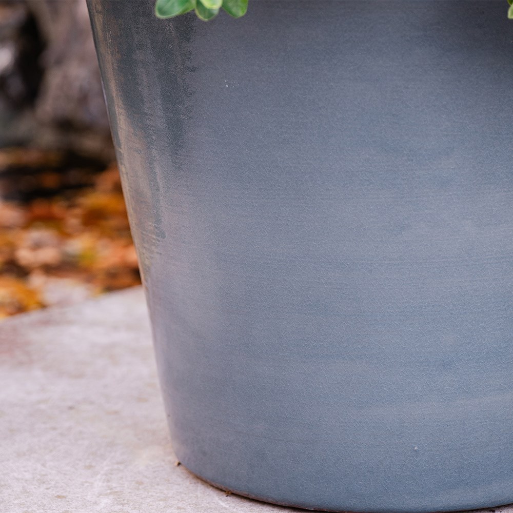 Grey tree pot
