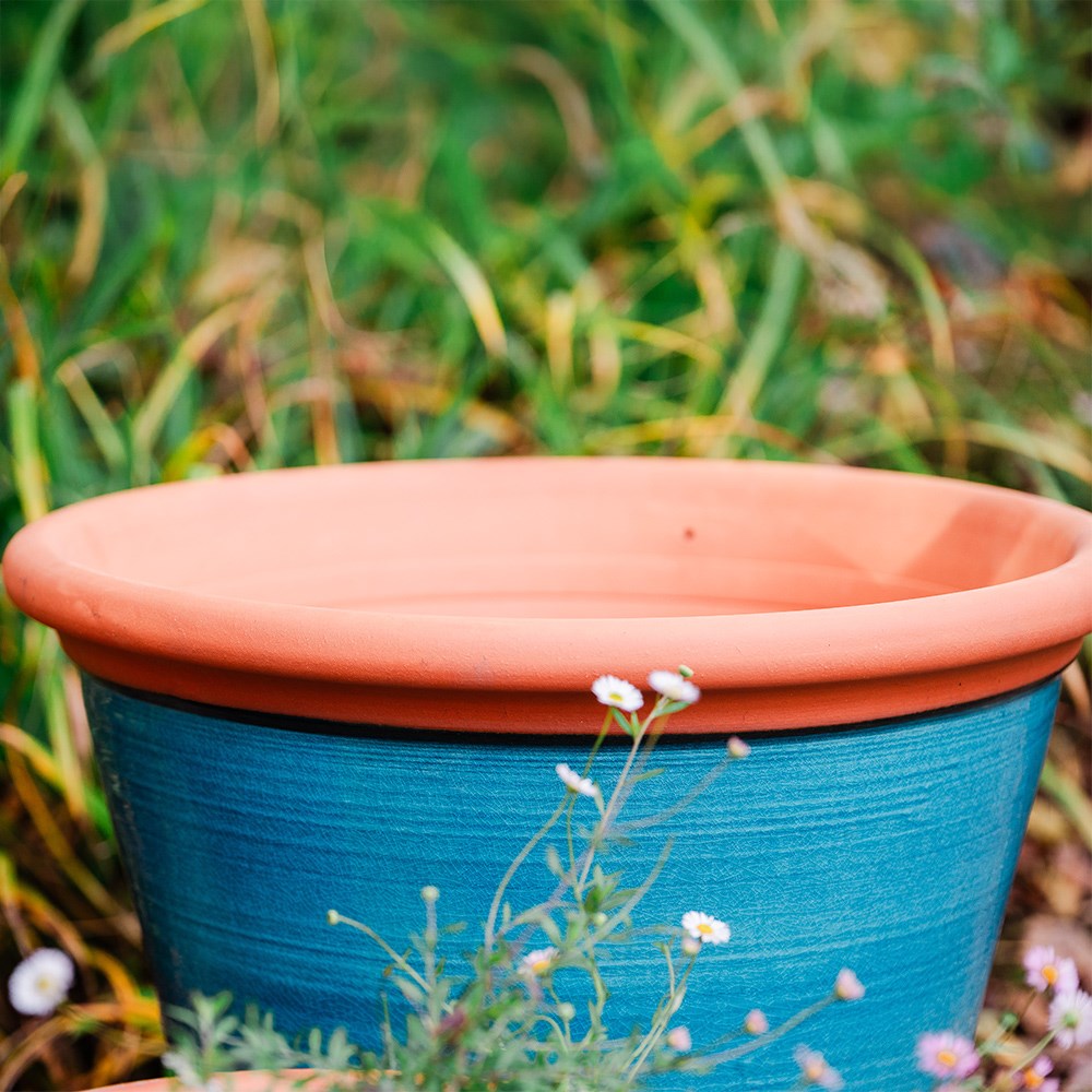 Kitchen planter - turquoise