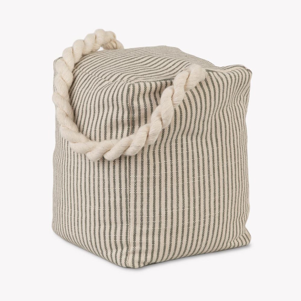 Green stripe door stop