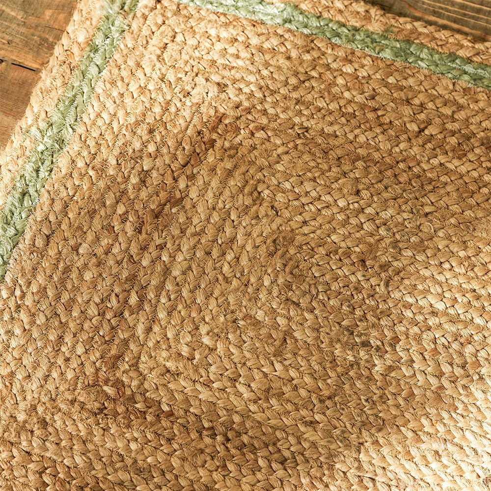Natural jute double doormat
