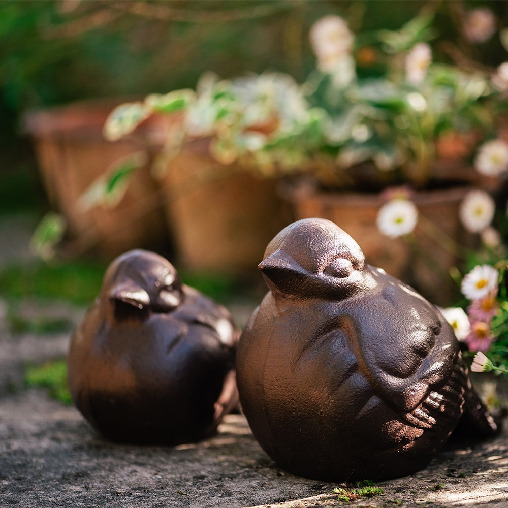 Cast iron bird