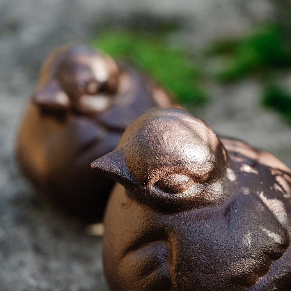 Cast iron bird