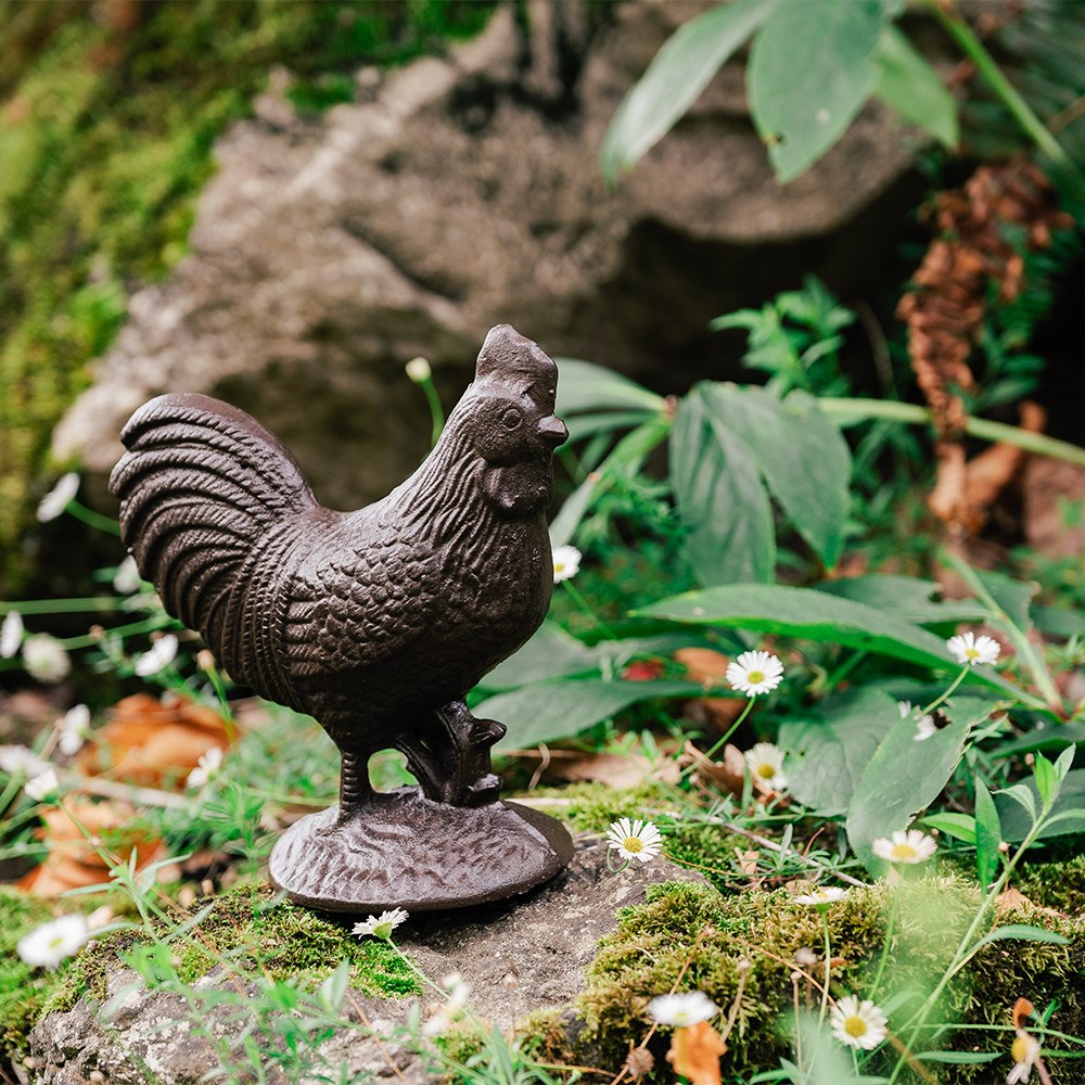 Cast iron chicken