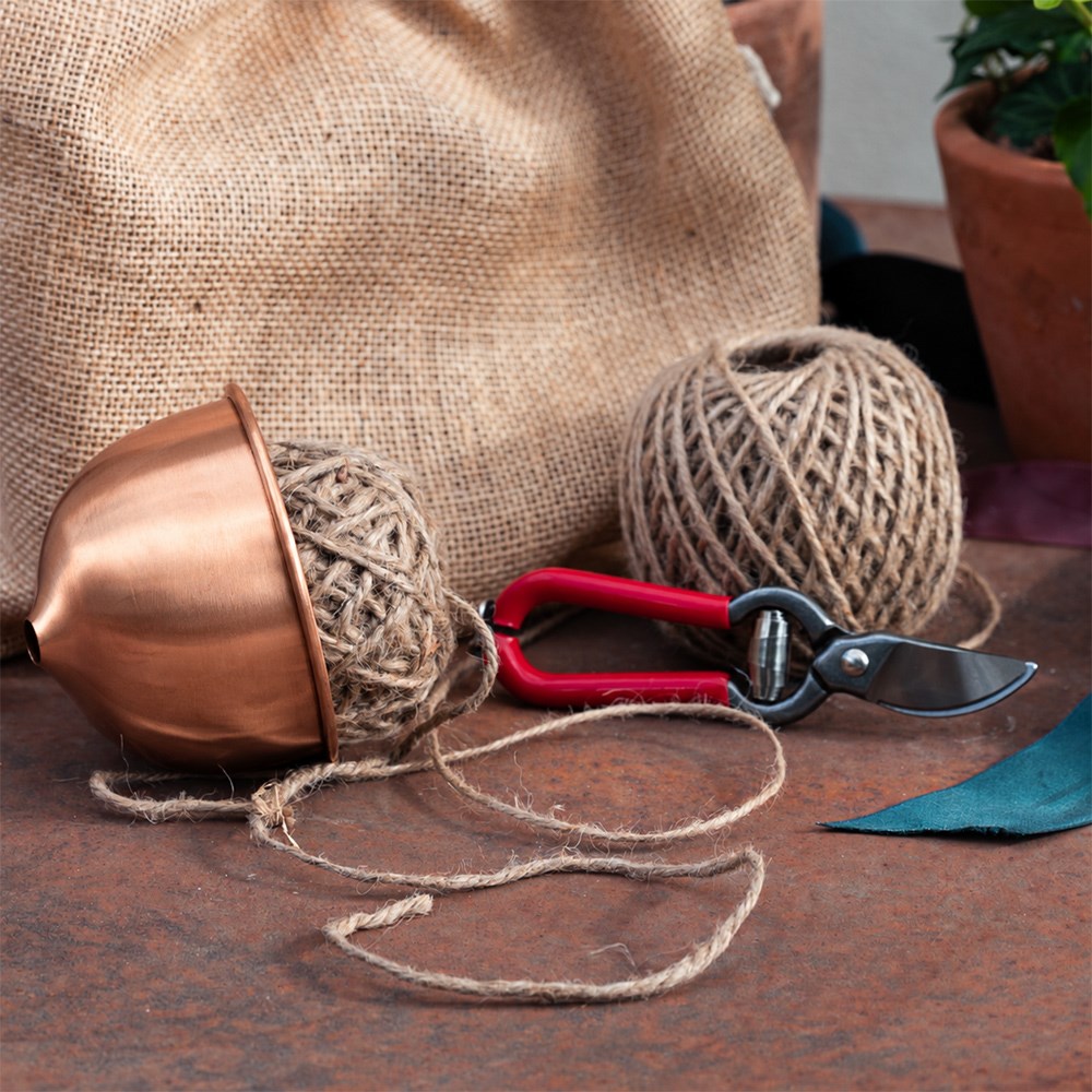 The garden tidy twine & snips kit - copper