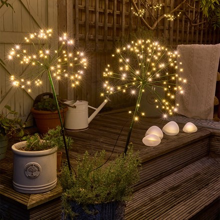 Solar dandelion light - green