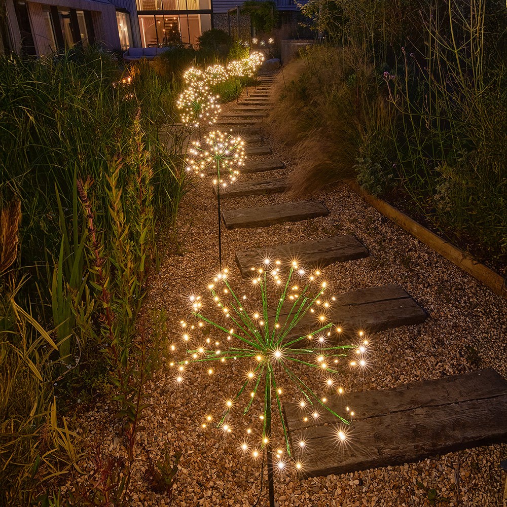 Solar dandelion light - green