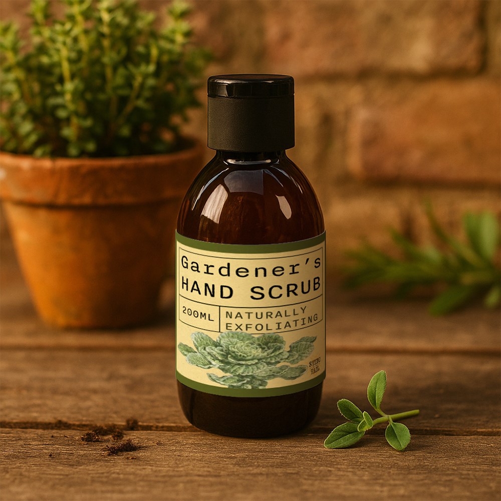 Gardener's hand scrub