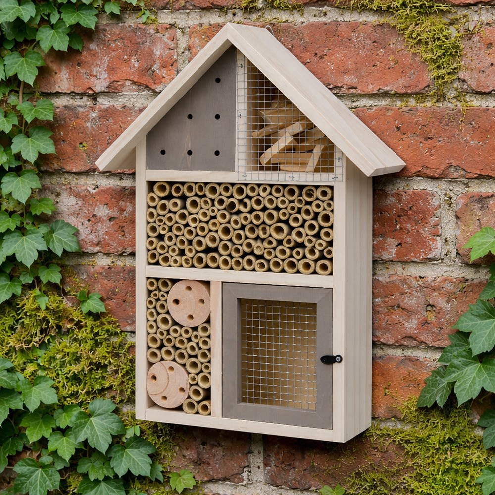 Insect hotel - grey