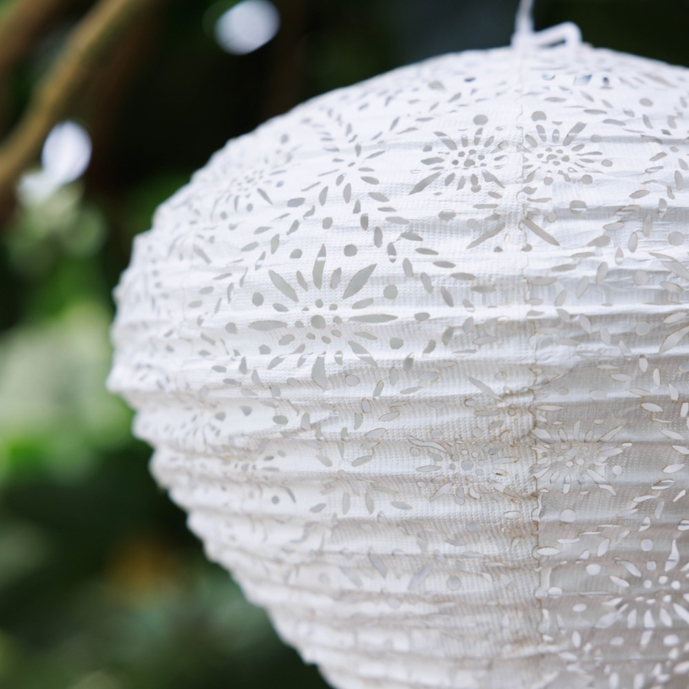 Solar hive lamp - white