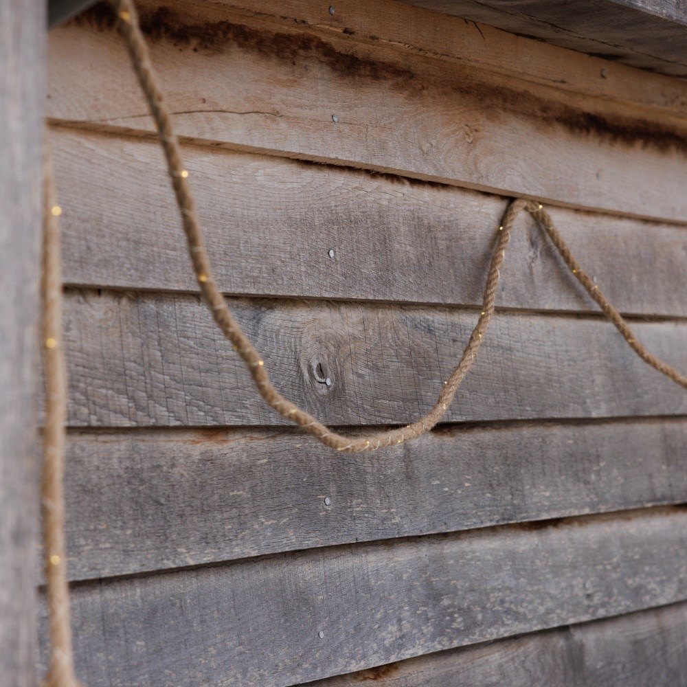 Solar rope string lights