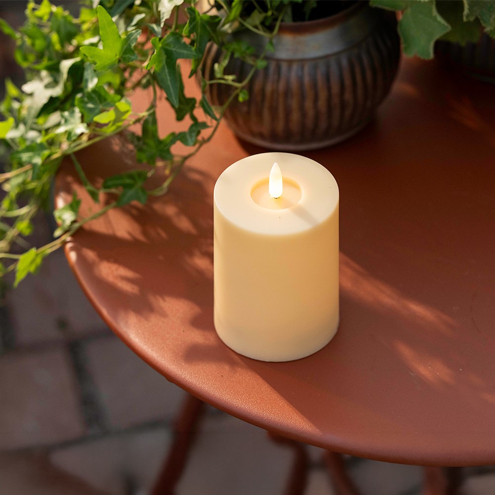 LED candle - cream