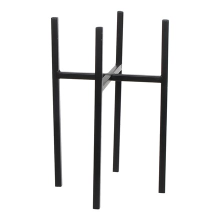Black plant pot stand