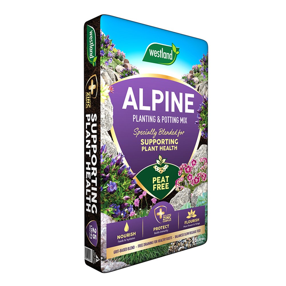 Alpine planting & potting peat-free mix