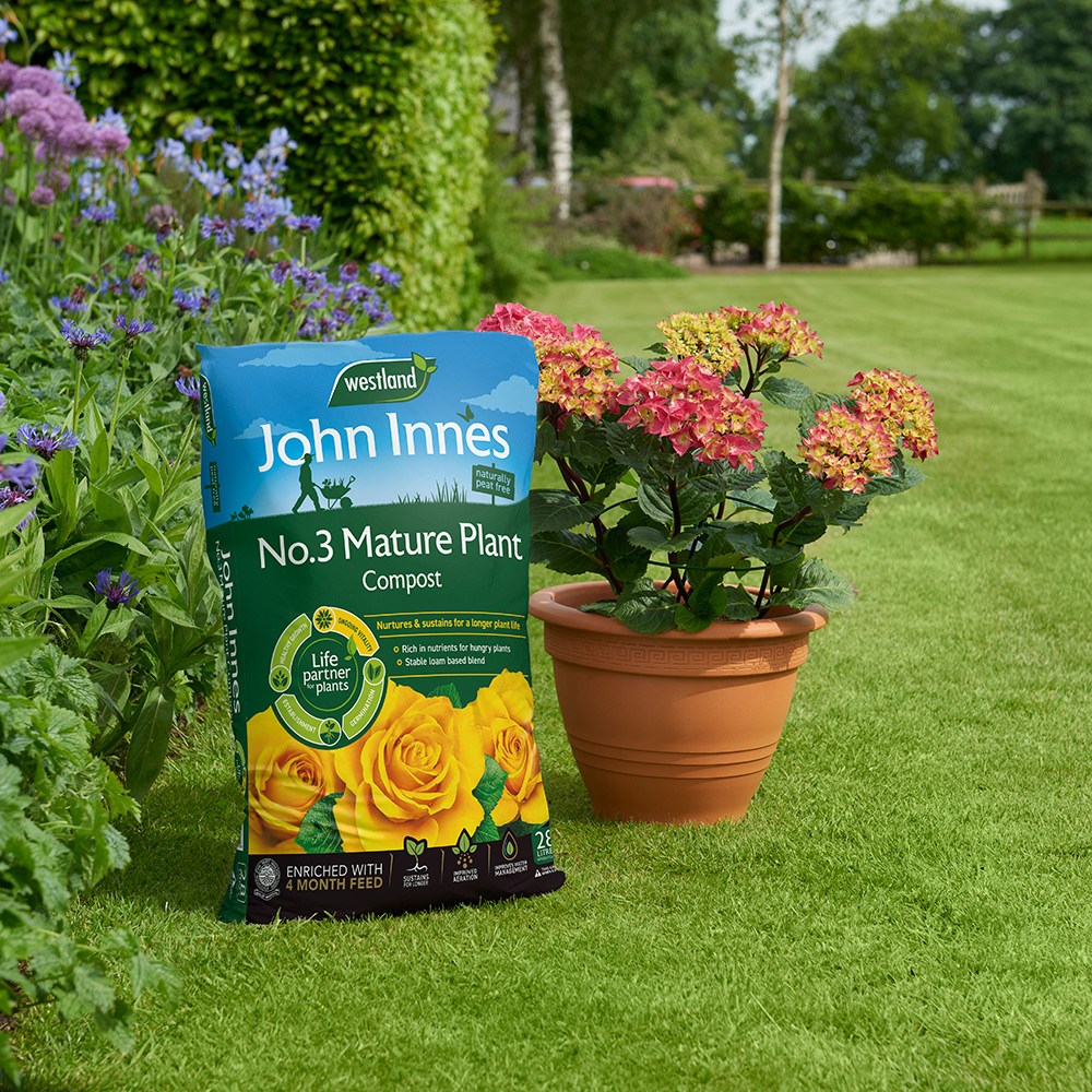 John Innes peat-free no.3 mature plant compost