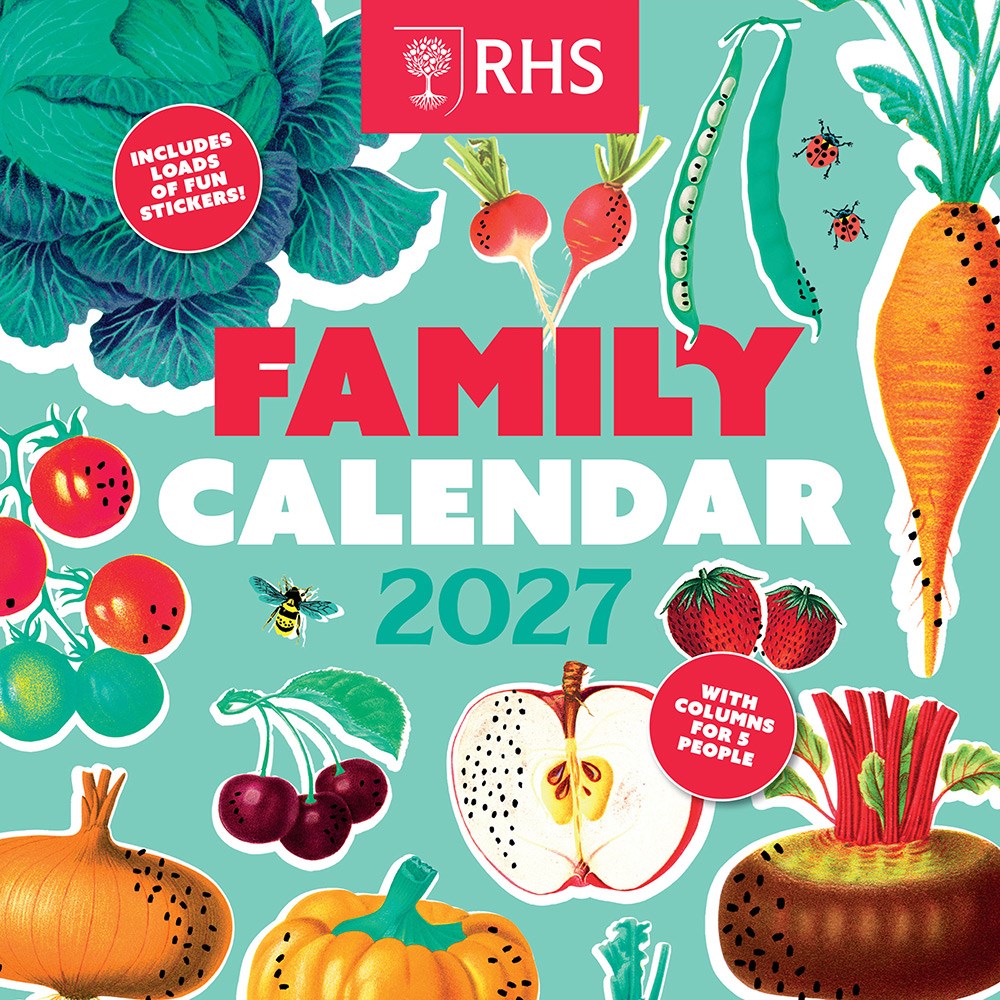 RHS 2027 family organiser calendar
