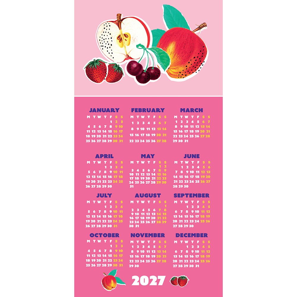 RHS 2027 family organiser calendar
