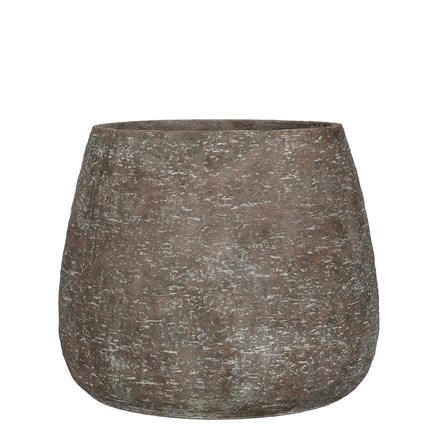 Extra large rustic plant pot - brown