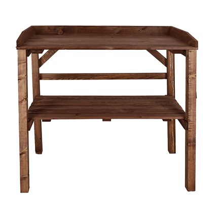 Potting table - dark brown