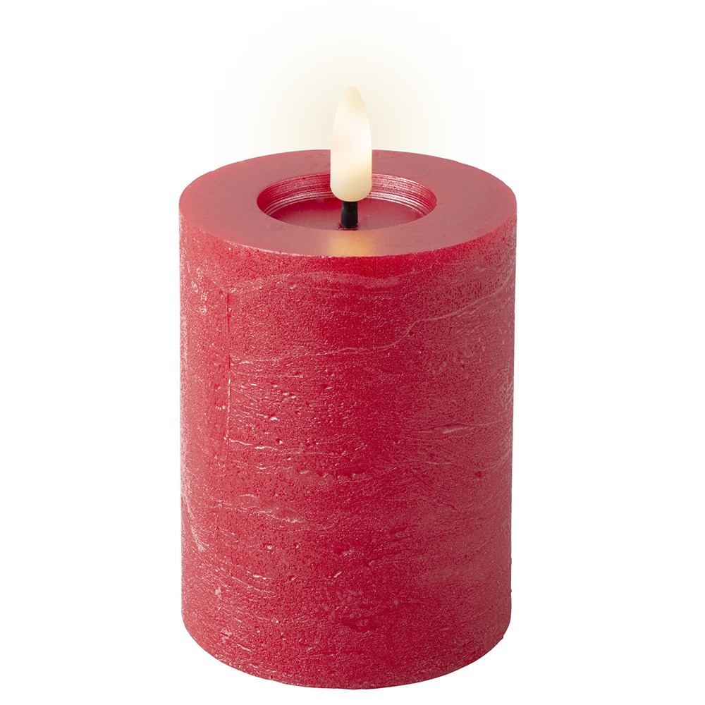 Red LED candle