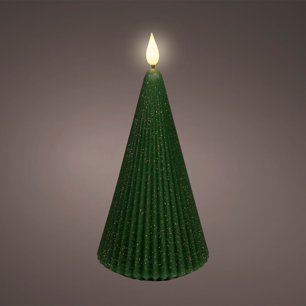 Tree shaped LED candle