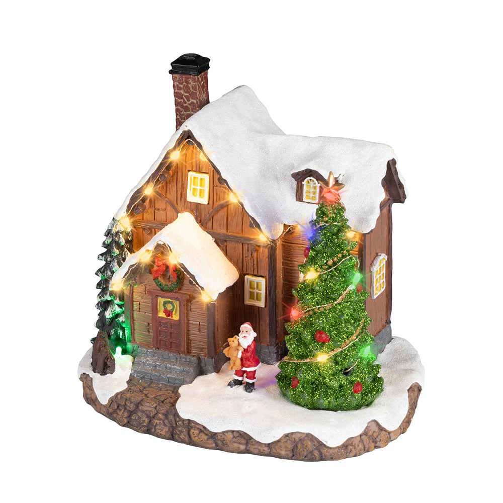 Light up winter scene