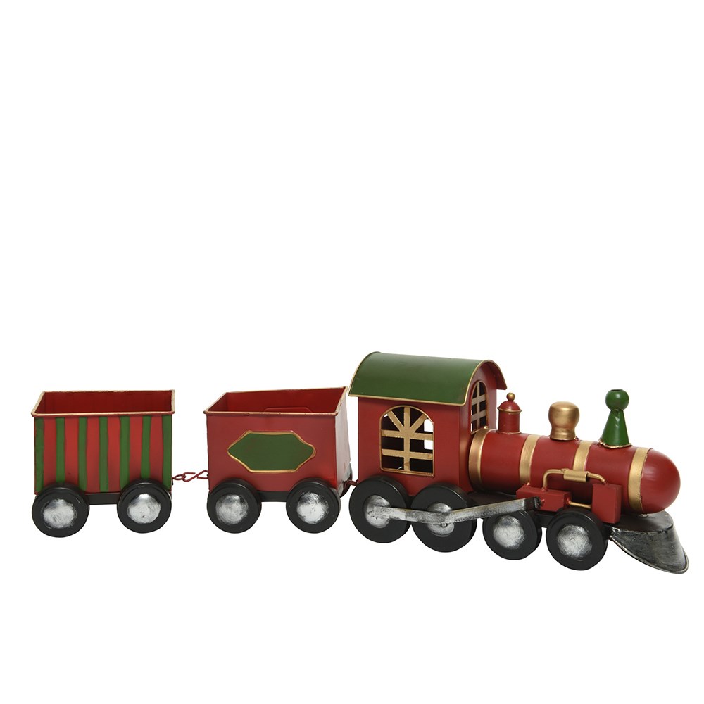 Metal Christmas train