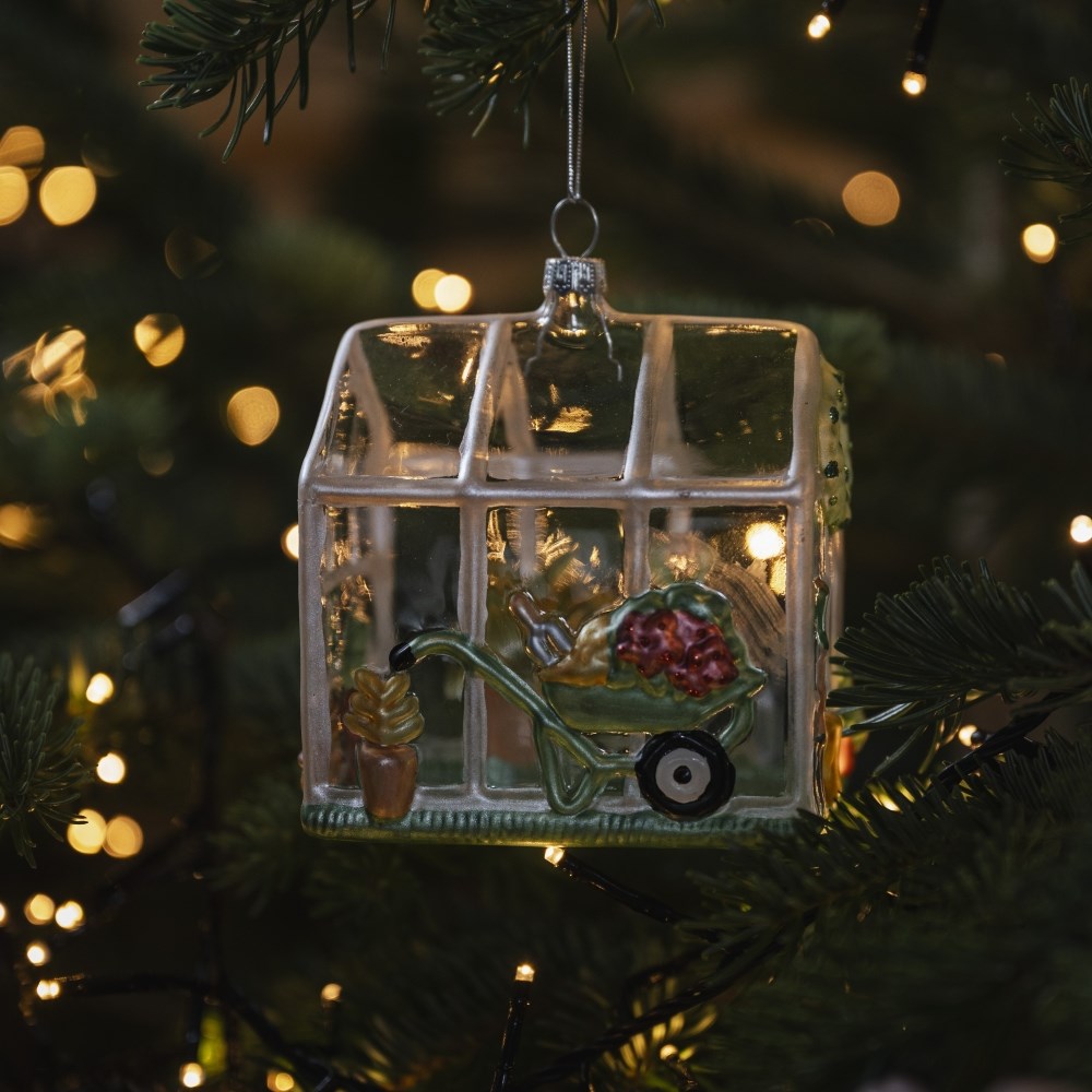 Large greenhouse decoration