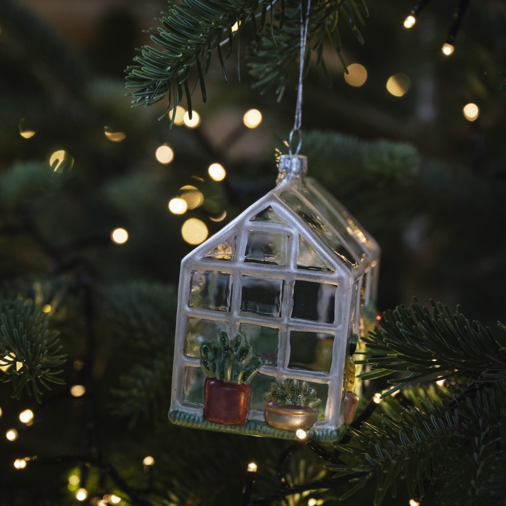Large greenhouse decoration