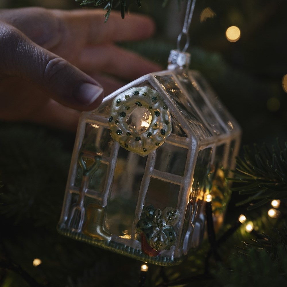 Large greenhouse decoration