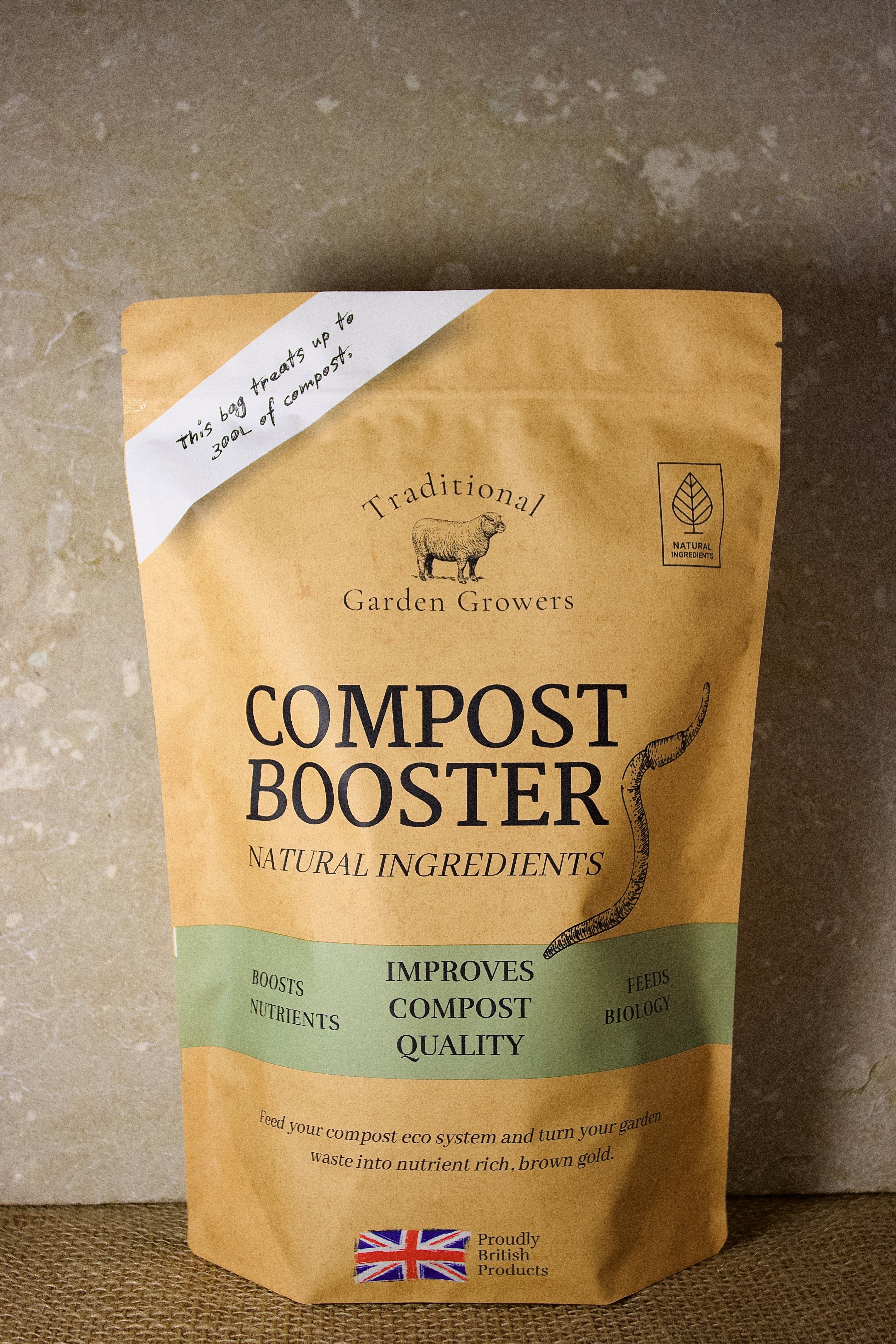 Wool compost booster