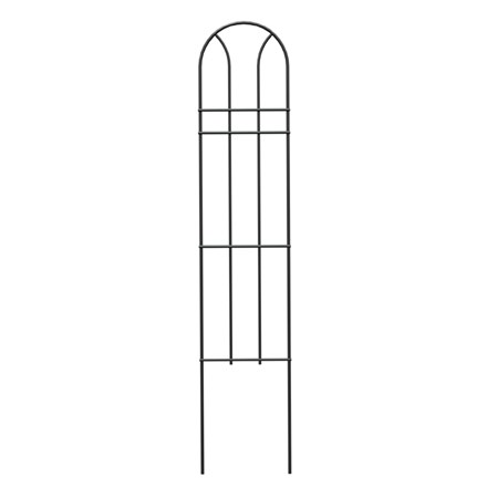 Classic pot plant trellis support - black