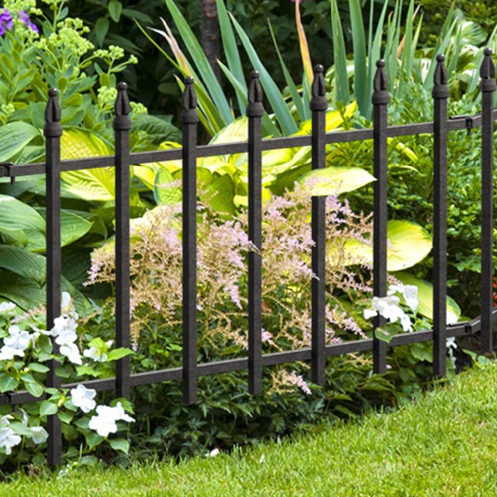 Finial border edge panel - black 