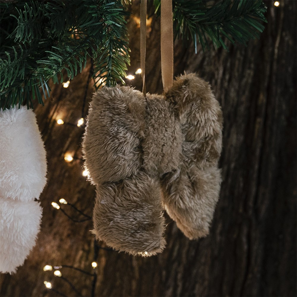 Faux fur bow