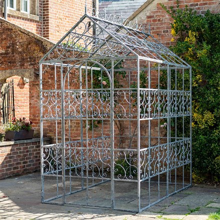Victorian glasshouse frame - grey